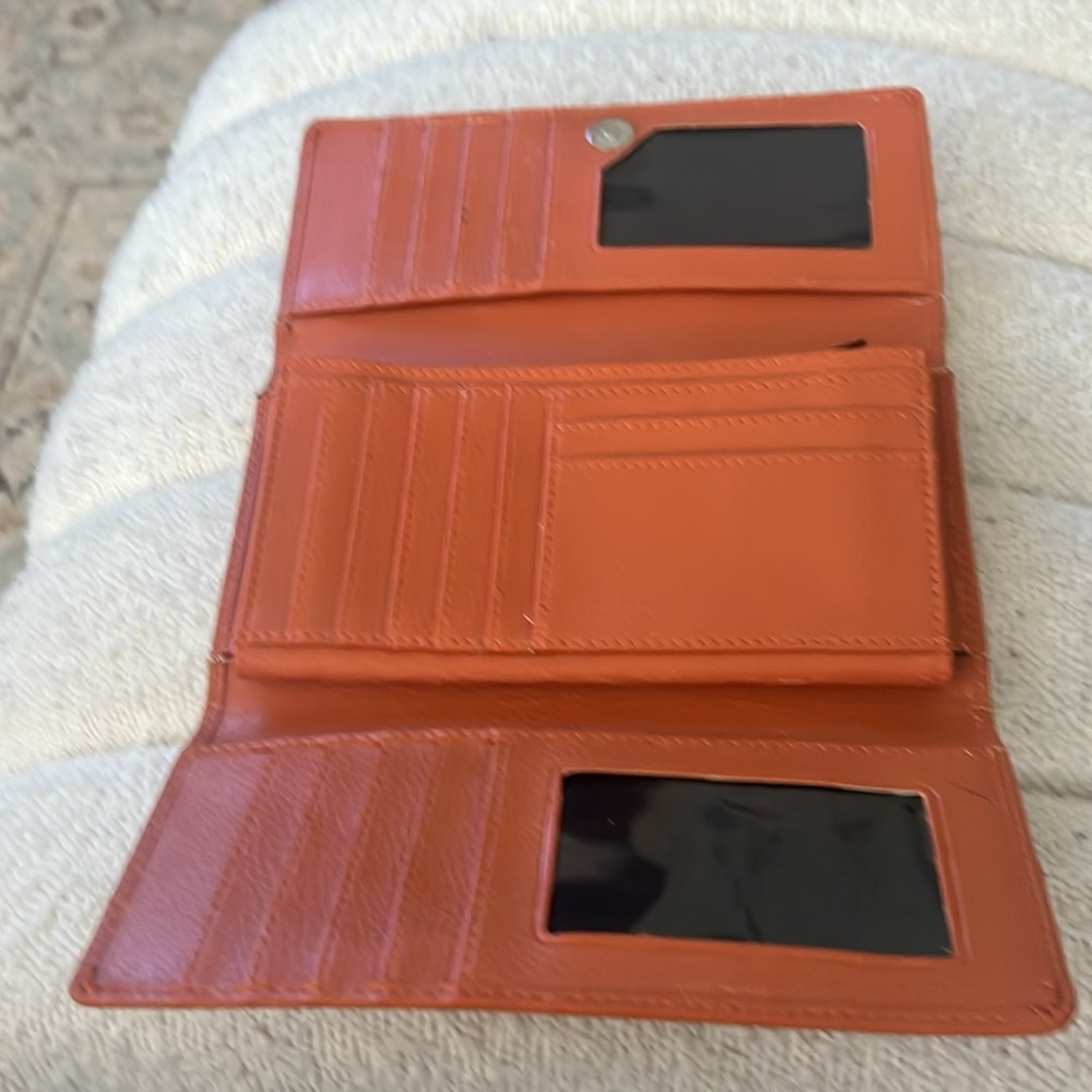 Michael Kors Orange Wallet - Picture 3 of 3